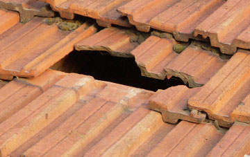 roof repair Hundred House, Powys