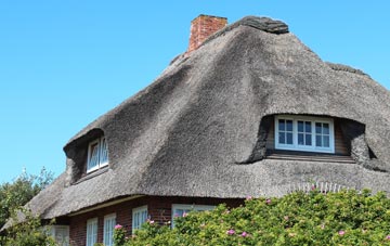 thatch roofing Hundred House, Powys